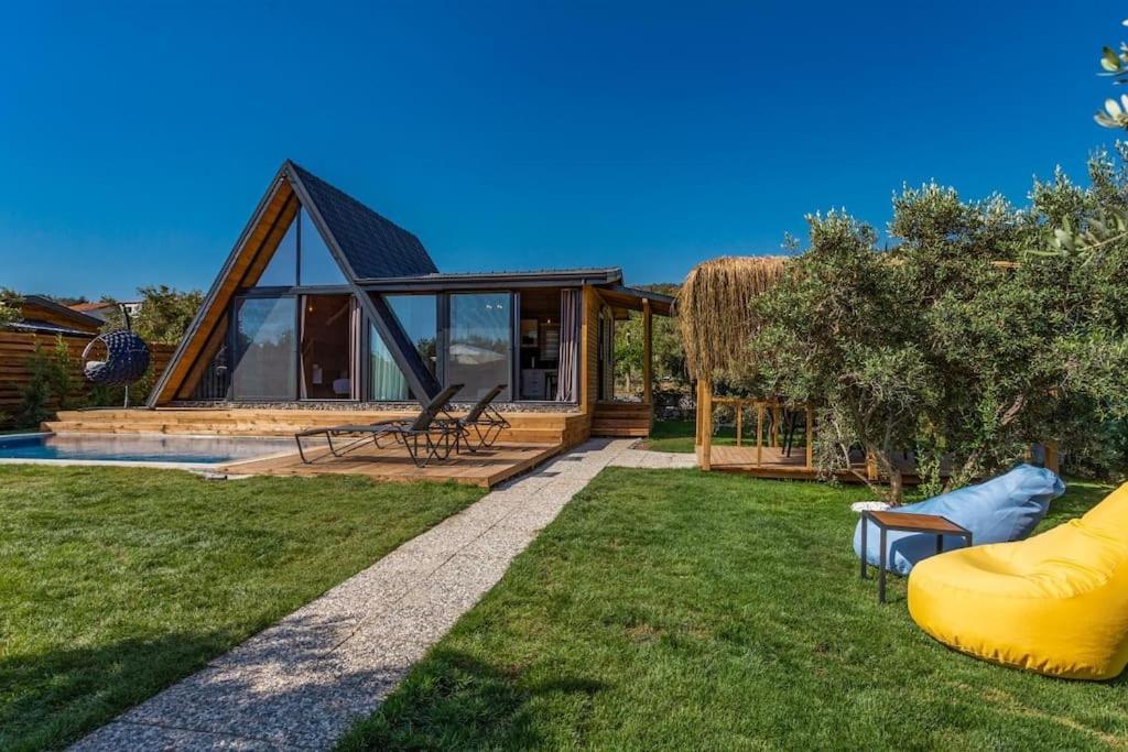 Villa Zeytin Havuzlu Jakuzili Fethiye Buitenkant foto