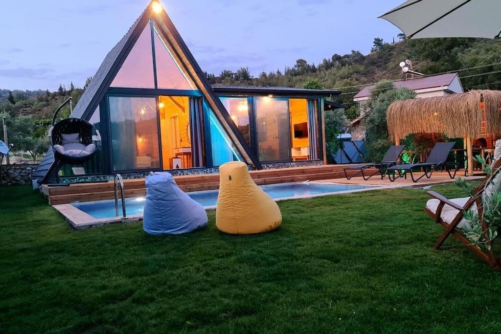 Villa Zeytin Havuzlu Jakuzili Fethiye Buitenkant foto